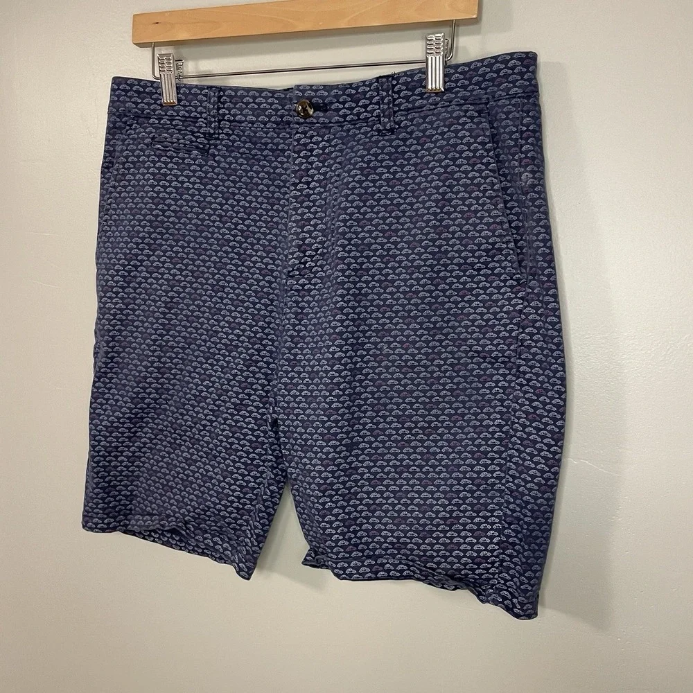 johnnie-O Men's Fahrvergnügen Stretch Shorts Size 33 Car - Picture 2 of 8